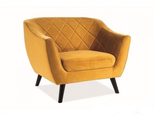 Крісло Molly Velvet 1 Signal Каррі